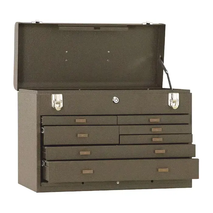 Authentic KENNEDY 520B Machinists‘ Chest Type, 7 No. of Drawers, 8-1/2" Chest Length Tool Chest