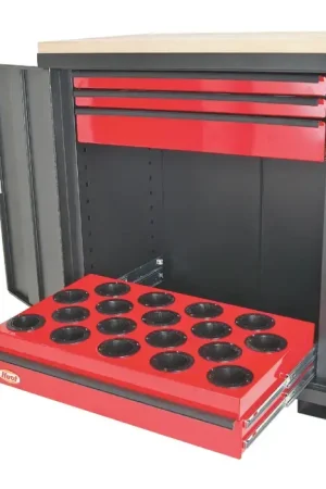 HUOT 77280 18 Tool Capacity, HSK 100A Taper, HSK 100A Tool Style NC/CNC Adapter Tool Storage Cart Sale