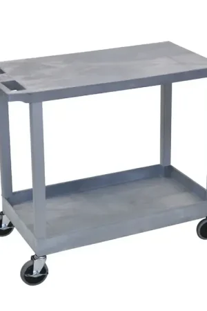 LUXOR EC21-G 400 lbs. Total Load Capacity, 18" Length, 32" Width Stock Cart Low Price