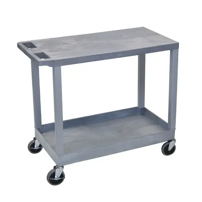 LUXOR EC21-G 400 lbs. Total Load Capacity, 18" Length, 32" Width Stock Cart Low Price