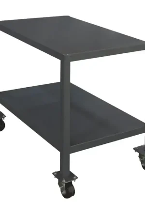 Genuine DURHAM MTM304836-3K295 Medium Duty Machine Work Table Type, 0 No. of Drawers, 48" Chest Length Mobile Workstation