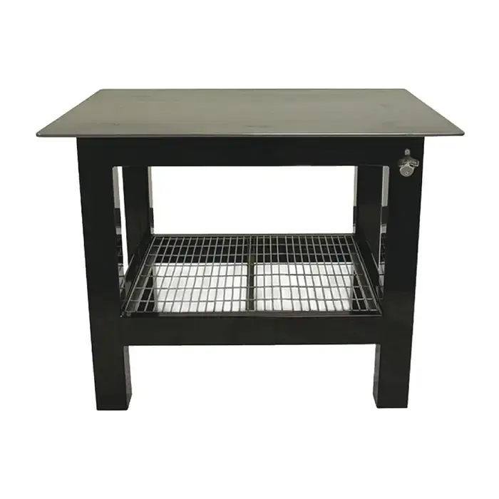Holiday Sale BADASS WORKBENCH 3X4WELD-38 Welding Table With 3/8" Plate Steel Top Type, 3‘ Width, 3‘ Depth Stationary Work Bench / Table