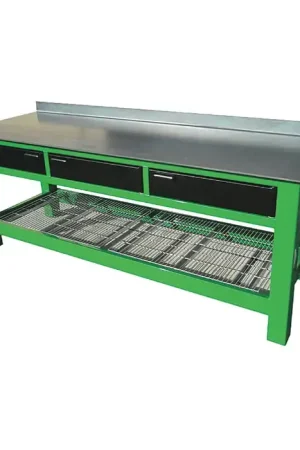 BADASS WORKBENCH 3BAYSDWC 8‘ Workbench With Drawers Type, 3 No. of Drawers, 32" Chest Length Mobile Workstation Hot Picks