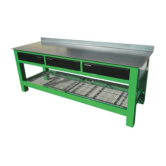 BADASS WORKBENCH 3BAYSDWC 8‘ Workbench With Drawers Type, 3 No. of Drawers, 32" Chest Length Mobile Workstation Hot Picks