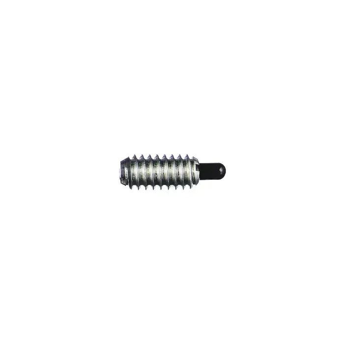 VLIER MLM4P M4x0.7 Thread Size, 11.10mm Thread Length, 2.40mm Projection, Steel Body, Steel Nose Threaded Spring Plunger Special Offer