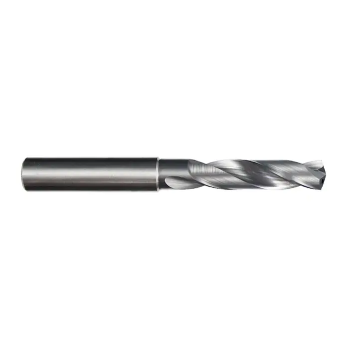 RUSHMORE USA 101981 8.10mm 140° 4.050" OAL Solid Carbide Coolant Fed Drill Free Returns