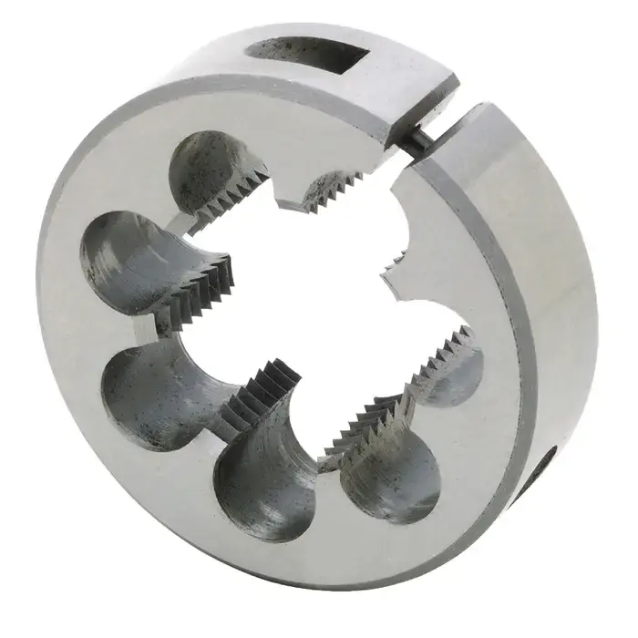 TTC 15-012-001 1/8"-27 NPS 1" OD, Right Hand High Speed Steel Round Adjustable Die Must Have