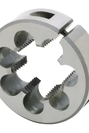 Premium TMX 1/4"-18 NPT 1-1/2" OD, Right Hand M2 High Speed Steel Rc 63-64 Round Adjustable Die