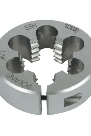 Direct From Factory TMX 1/4"-28 1" OD, Right Hand M2 High Speed Steel Rc 63-64 Round Adjustable Die