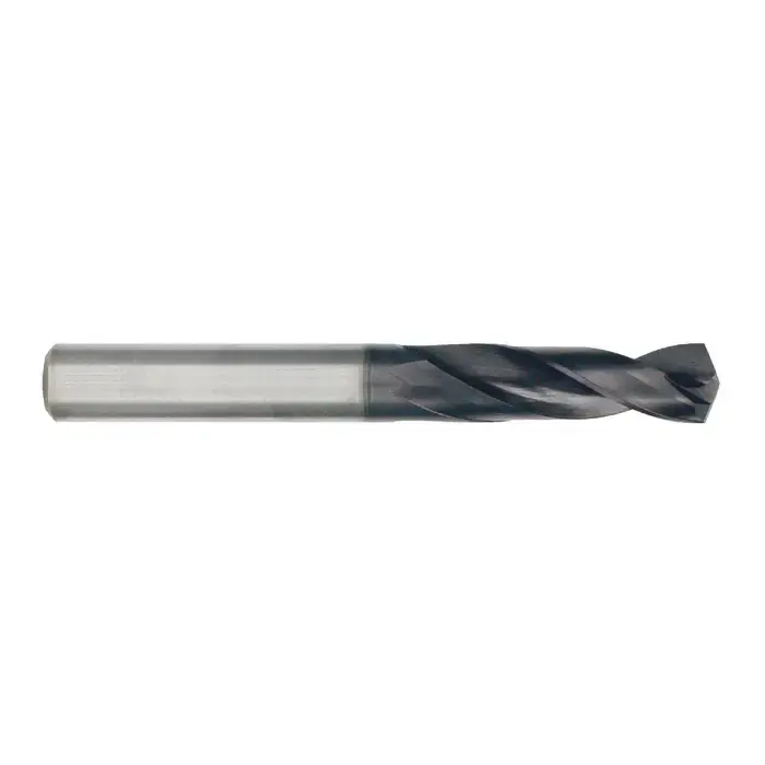 Free Returns YG1 21/64" Size 135° Premium High Speed Steel-PM Screw Machine Length Stub Drill