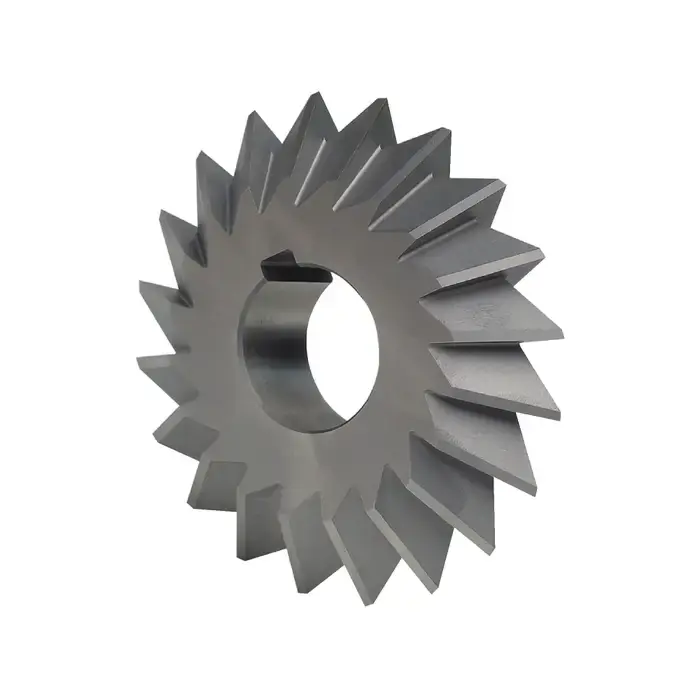 KEO 900-000-041 2-3/4" Size, 1/2" Face Width, 1" Hole Dia., 90° High Speed Steel Double Angle Cutter Certified