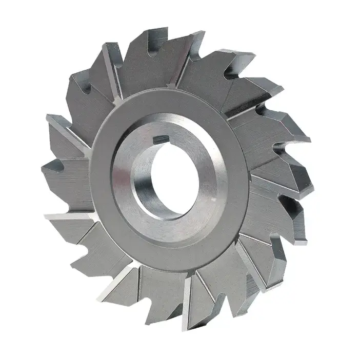 TTC PRODUCTION 10-100-205 6" Size, 7/8" Face Width, Mixed Teeth Cobalt Side Milling Cutter Express Delivery