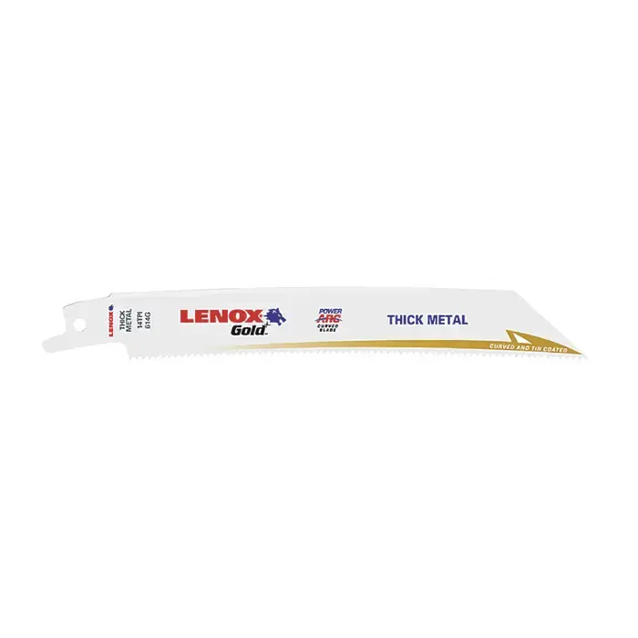 Cheap LENOX 21068418GR 4" Long, .035" Thick, 18 TPI Bi-Metal Reciprocating Blade