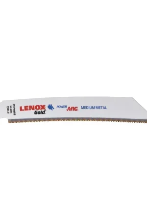 LENOX 21069618GR 6" Long, .035" Thick, 18 TPI Bi-Metal Reciprocating Blade Sale