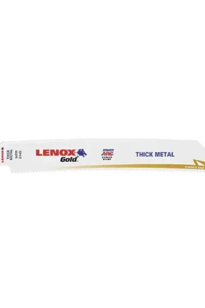 Save Now LENOX 210946114GR 6" Long, .042" Thick, 14 TPI Bi-Metal Reciprocating Blade