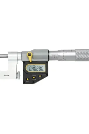 ASIMETO 125-01-1 0 - 1" Range, .0001" Graduation Multi-Anvil Outside Micrometer Save Now