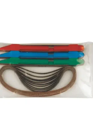 TTC PRODUCTION USA MADE BSS-3 120/240/320 Grit Abrasive Sanding Stick - 3/4" Width, 10" Length Secure Checkout