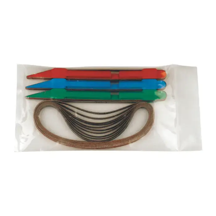 TTC PRODUCTION USA MADE BSS-3 120/240/320 Grit Abrasive Sanding Stick - 3/4" Width, 10" Length Secure Checkout