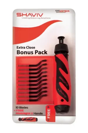 Secure Checkout SHAVIV 10XB10S B10S Cobalt Deburring Set
