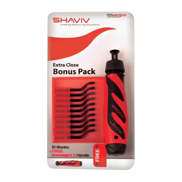 Secure Checkout SHAVIV 10XB10S B10S Cobalt Deburring Set