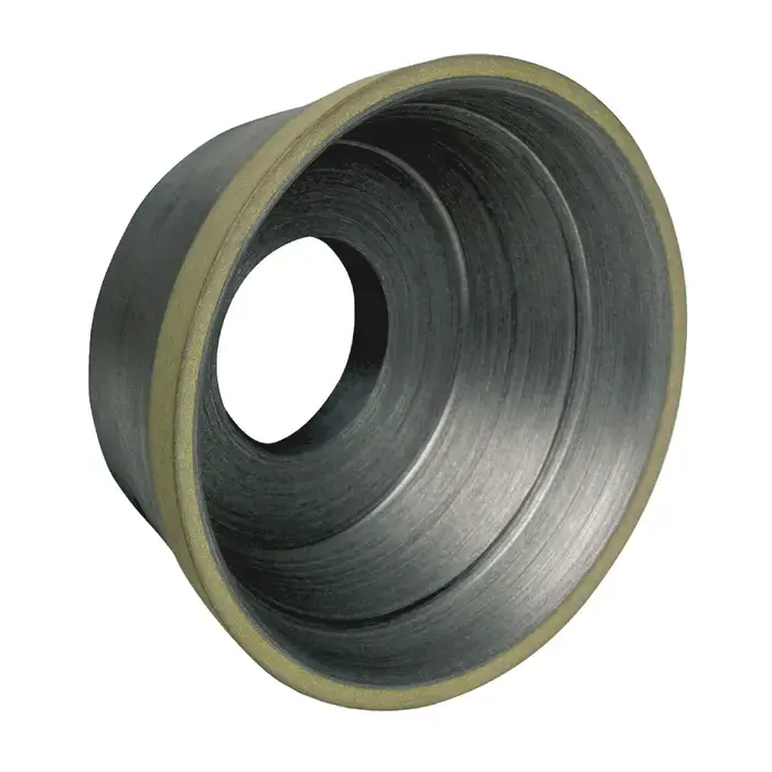 TTC PRODUCTION USA MADE 53-810-981 3" Diamond Sharpening Flaring Cup Wheel - 11V9 Wheel Type, 1-1/4" Hole Diameter, Coarse Grade Fan Favorite