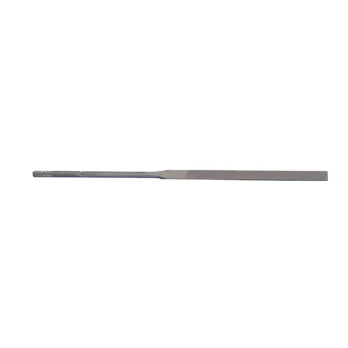 GROBET 31.502 1 Piece 5-1/2", 14cm Swiss Pattern Needle File - Double Cut, With Handle, None Mega Sale