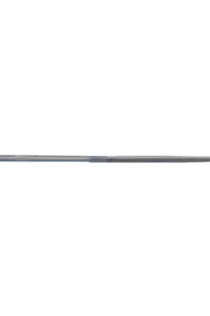 GROBET 31.633 1 Piece 5-1/2", 14cm Swiss Pattern Needle File - Double Cut, With Handle, None Trusted Brand