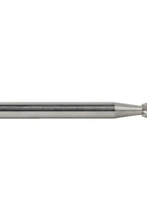 Get Yours TTC PRODUCTION USA MADE E-105D 1/4" Carbide Rotary Bur - Oval, Straight Shank, Best for Steel