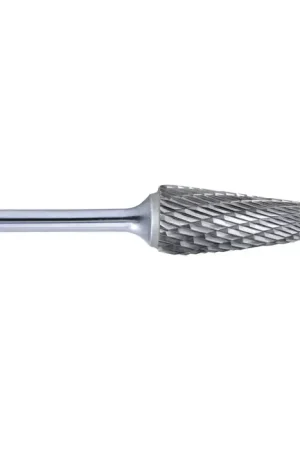 TTC PRODUCTION USA MADE U-141D 5/8" Carbide Rotary Bur - Taper-14° Included Angle, Straight Shank, Best for Steel Sale