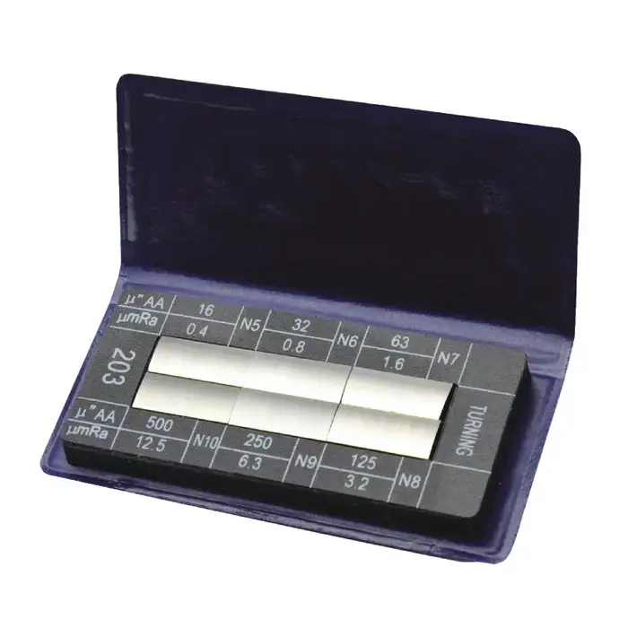 TTC 908 Turning Machining Processes, 6 Specimen Finish Surface Comparator Grab Now