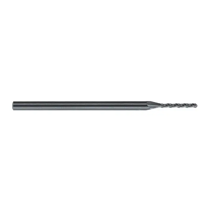 Low Price RUSHMORE USA 103437 .031" Size, 5/16" (10x) LOC, 3 Flute, Solid Carbide Ball/Miniature Combination End Mill
