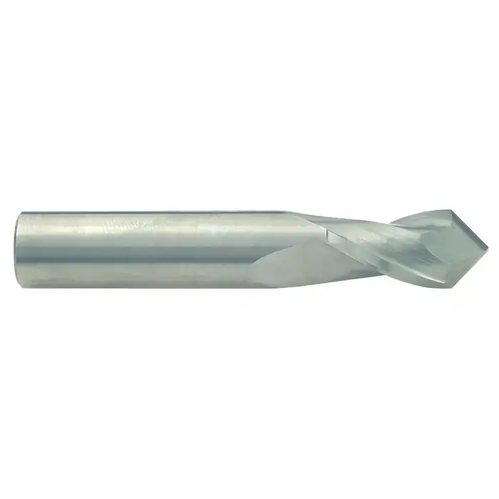 Popular RUSHMORE USA 102642 7/16" Size, 1" LOC, 2 Flute, 90° Point Angle, Solid Carbide Drill Mill
