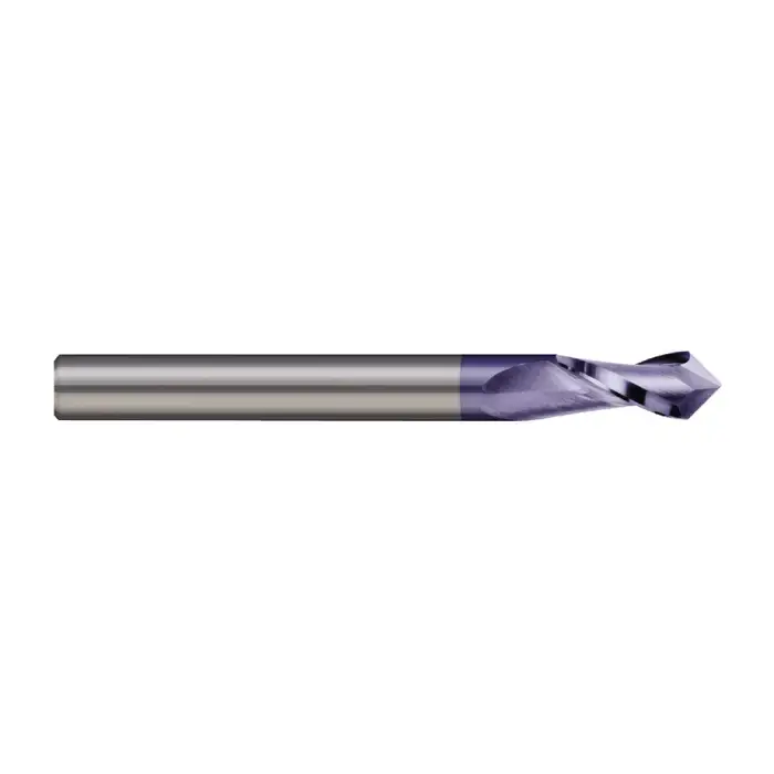 MICRO 100 DM-125-490X 1/8" Size, 1/2" LOC, 4 Flute, 90° Point Angle, Solid Carbide Drill Mill Trusted Brand