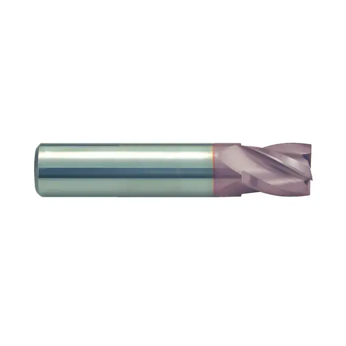Luxury T&O 20-101-180 1/2" Size, 5/8" LOC, 4 Flute, TiCN Solid Carbide Square End Mill