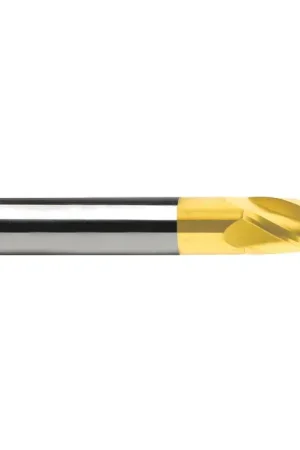 Special Offer RUSHMORE USA 100499 7/16" Size, 5/8" LOC, 4 Flute, TiN Solid Carbide Square End Mill