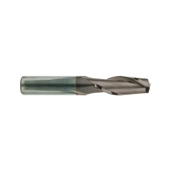 T&O 20-104-202 1/4" Size, 3/4" LOC, 2 Flute, TiCN Solid Carbide Square End Mill Limited Offer