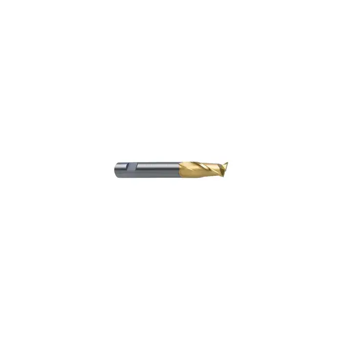 TTC PRODUCTION HP 09-335-080 5/16" Size, 9/16" LOC, 2 Flute, TiN High Speed Steel Square End Mill Seasonal Sale