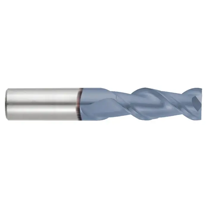 Next Day Delivery NIAGARA N61479 3/4" Size, 1-5/8" LOC, 2 Flute, TiCN Solid Carbide Square End Mill