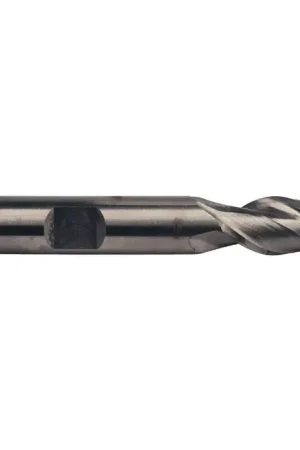Secure Checkout RUSHMORE USA 100579 1/2" Size, 2" LOC, 2 Flute, Bright High Speed Steel Square End Mill