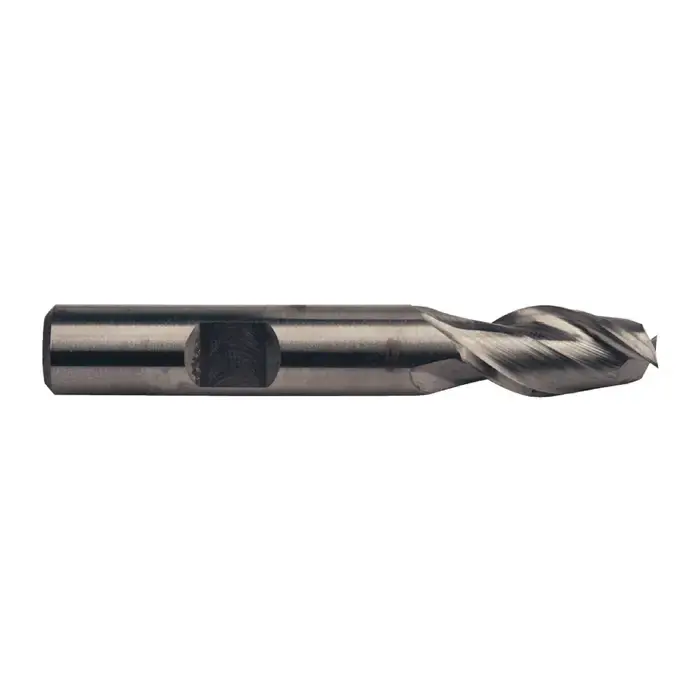 Secure Checkout RUSHMORE USA 100579 1/2" Size, 2" LOC, 2 Flute, Bright High Speed Steel Square End Mill