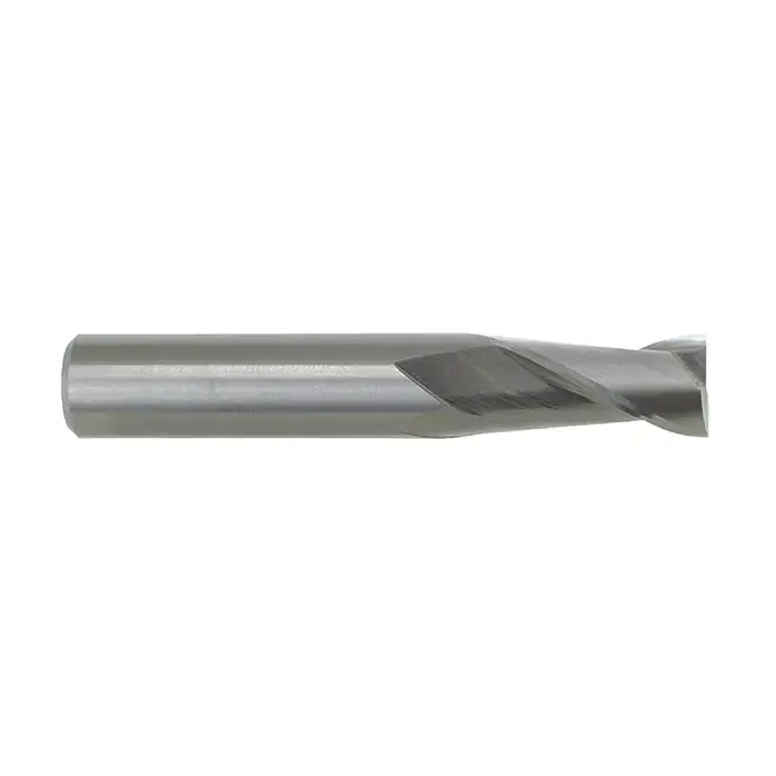 M.A. FORD 12150000T 1/2" Size, 1" LOC, 2 Flute, TiN Solid Carbide Square End Mill Premium