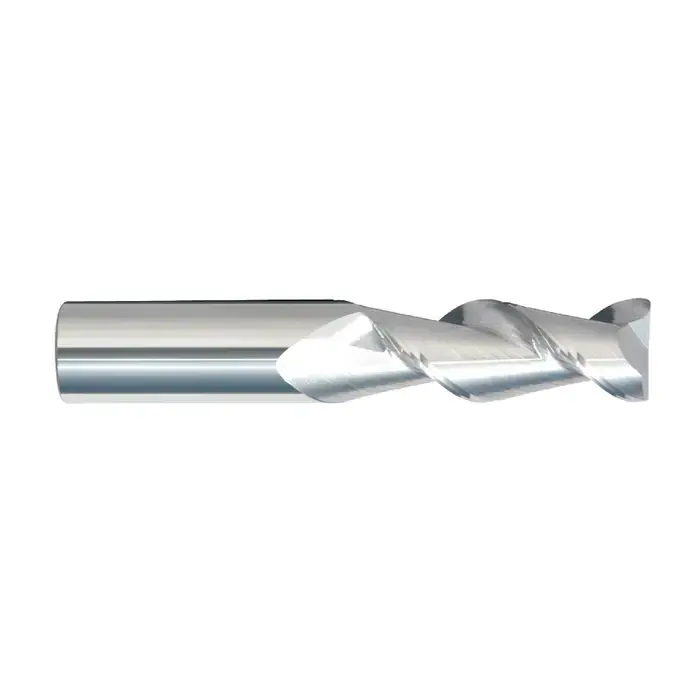 RUSHMORE USA 104939 1/2" Size, 3-1/8" LOC, .005"-.010" Radius, 2 Flute, Solid Carbide Corner Radius End Mill Special Offer