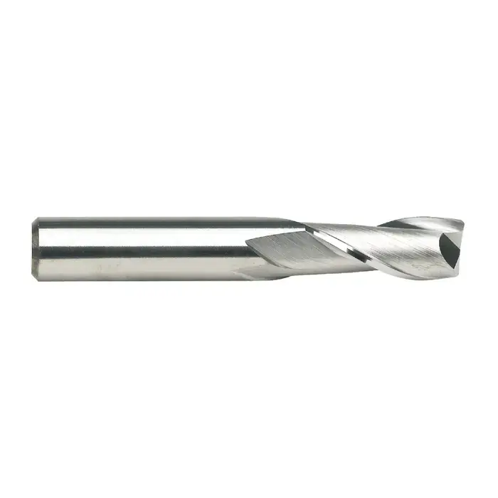 RUSHMORE USA 102983 9.00mm Size, 22.00mm LOC, 2 Flute, Bright Solid Carbide Square End Mill Direct From Factory