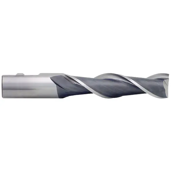 TTC PRODUCTION HP 08-051-040 5/16" Size, 1-3/8" LOC, 2 Flute, Bright High Speed Steel Square End Mill Free Returns