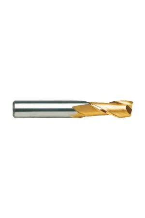 Secure Checkout RUSHMORE USA 100459 3/64" Size, 7/64" LOC, 2 Flute, TiN Solid Carbide Square End Mill