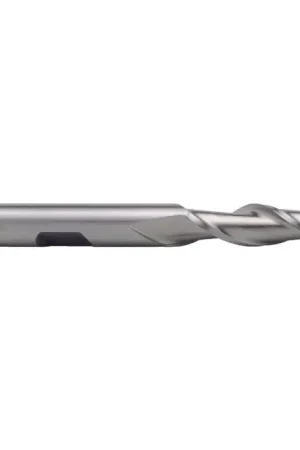 Place Order WELDON 57012 1/4" Size, 1-1/4" LOC, 2 Flute, Bright High Speed Steel Square End Mill