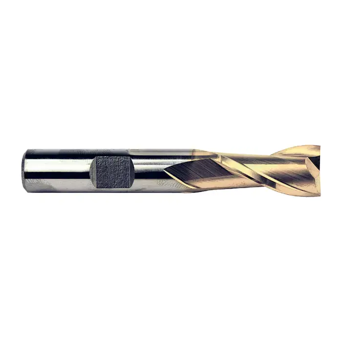 Buy Online TTC 08-371-596 1-1/2" Size, 1-5/8" LOC, 2 Flute, High Speed Steel 2 Flute Finishing End Mill