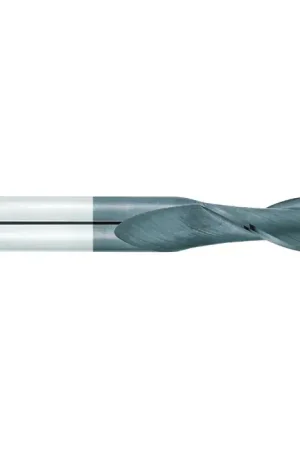 Brand New NIAGARA N00299 1" Size, 5" LOC, .015‘‘ Radius, 2 Flute, Solid Carbide Corner Radius End Mill