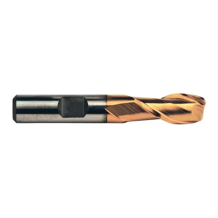 WELDON 28221 13/32" Size, 13/16" LOC, 2 Flute, TiN M42 8% Cobalt Square End Mill Super Sale
