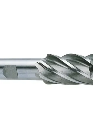 TTC PRODUCTION HP 08-505-030 3.00mm Size, 3/8" LOC, 4 Flute, Bright High Speed Steel Square End Mill Crafted